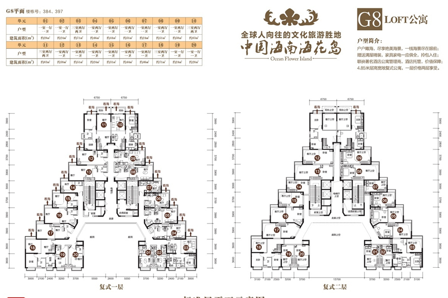 LOFT公寓-建面约28平一房一厅